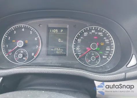 2013 Volkswagen Passat S from USA, damaged, VIN 1VWAH7A33DC107558